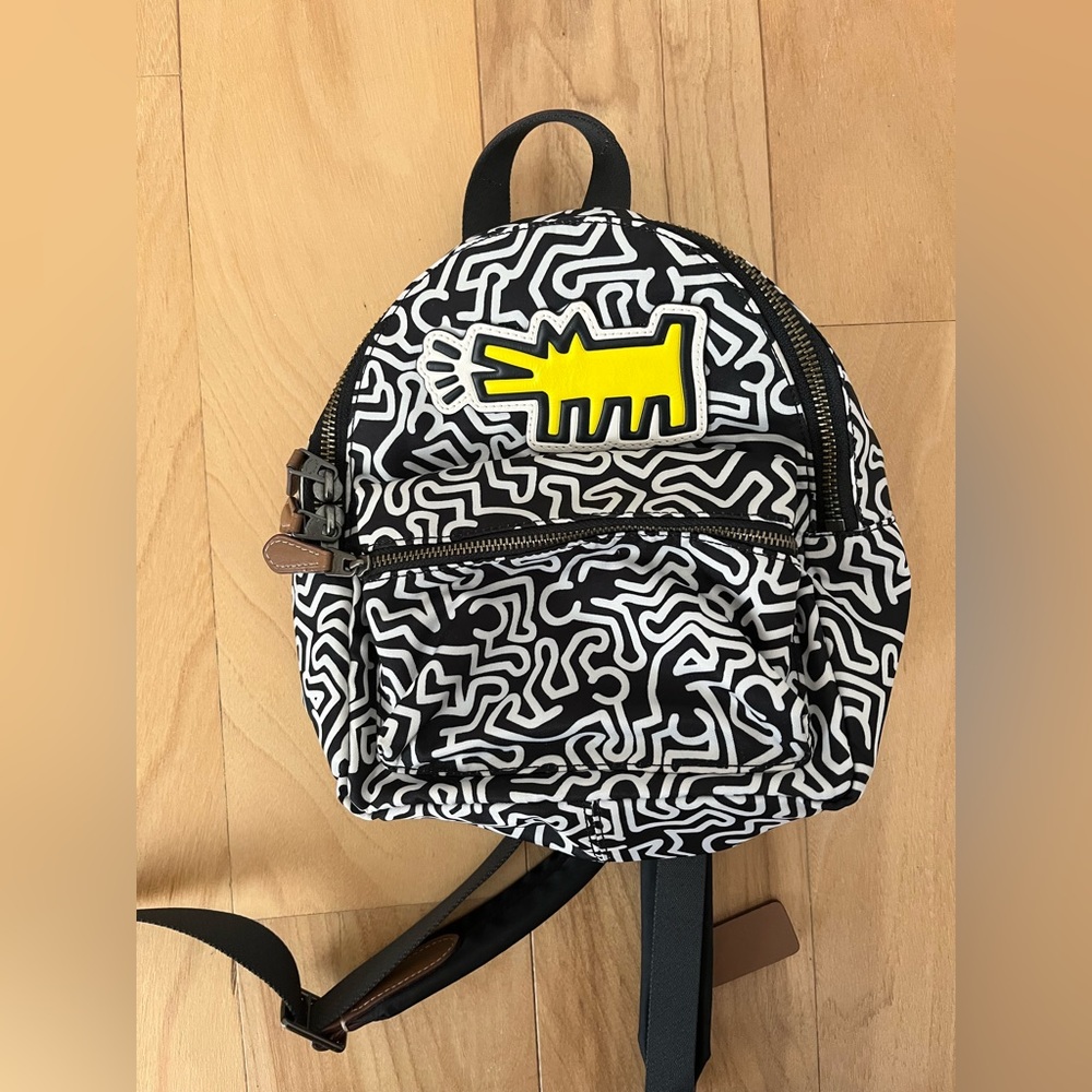 Coach X Keith Haring mini backpack